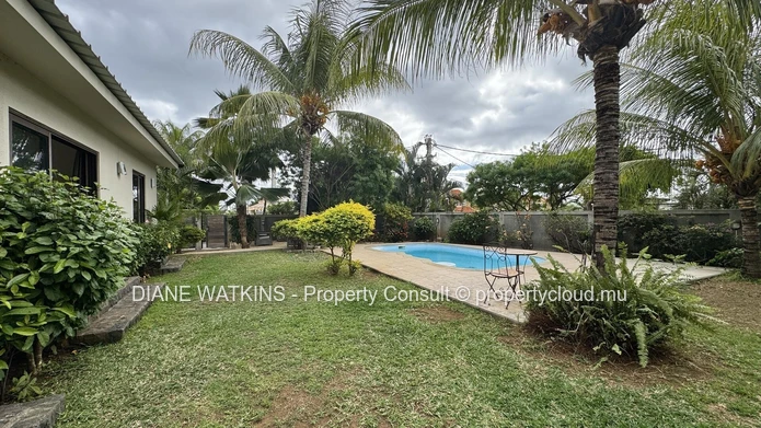 Elegant 3-Bedroom House with Pool for Rent in Tamarin | DIANE WATKINS Property Consult