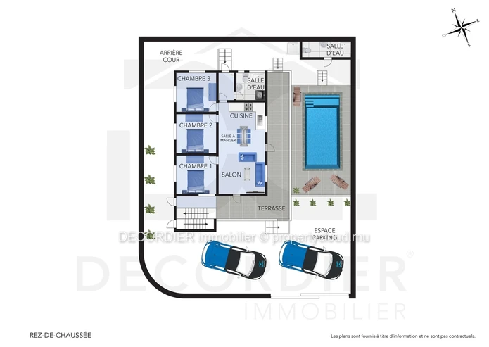 Spacious Home with Pool for Rent