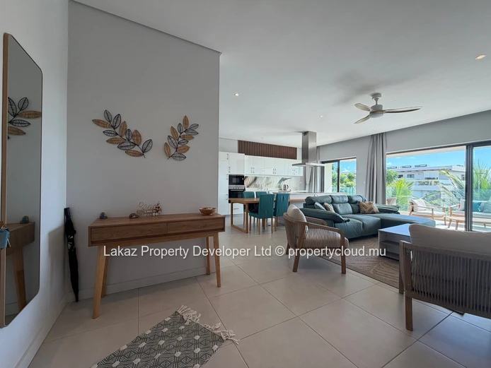 Appartement lumineux, piscine à Pointe aux Canonniers