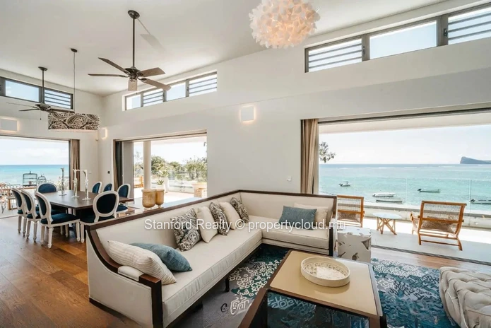 Beachfront Penthouse for Rent - 3 Bedrooms, North Coast, Mauritius
