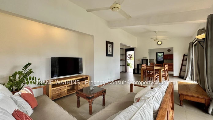 Elegant 3-Bedroom House with Pool for Rent in Tamarin | DIANE WATKINS Property Consult