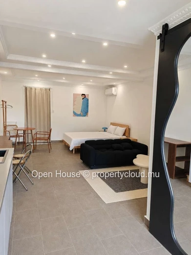 Furnished 1-Bedroom Apartment for Rent in Grand Baie with Pool