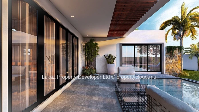 Modern 3-Bedroom Off-Plan Villa with Pool – For Mauritian Citizens Only