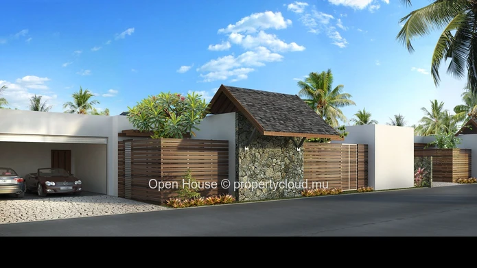 A VENDRE - SUR PLAN - ACCESSIBLE AUX ETRANGERS - Villa PDS -  Péreybère -  3 chambres, 1 studio indépendant, piscine ...