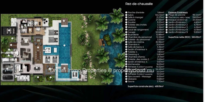 Villas D’Exceptions & De Prestiges Vue Mer A 50 M De La Mer Au Nord De L’Ile Maurice