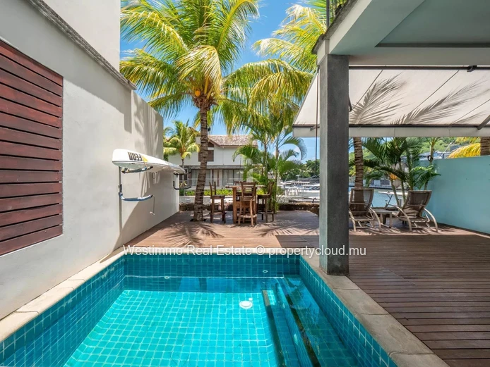 Duplex à La Balise avec vue mer et accès direct au littoral