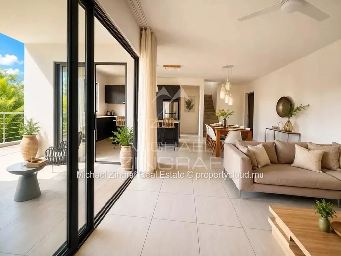 Élégant Appartement 3 Chambres avec Rooftop Privé à Flic en Flac