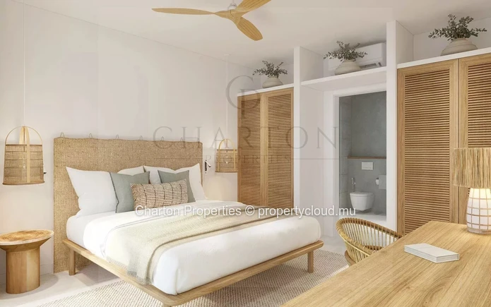 Penthouse de 3 chambres avec piscine privative et vues panoramiques sur le lagon et le Morne