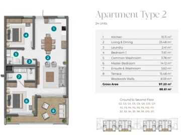 2 Bedroom Apartment