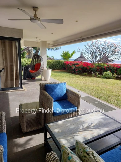 Beachfront 3-Bedroom Apartment with Lagoon Views – West Coast Mauritius