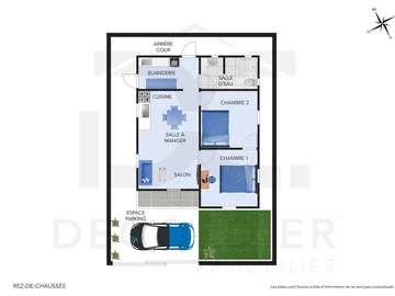 2 Bedroom House