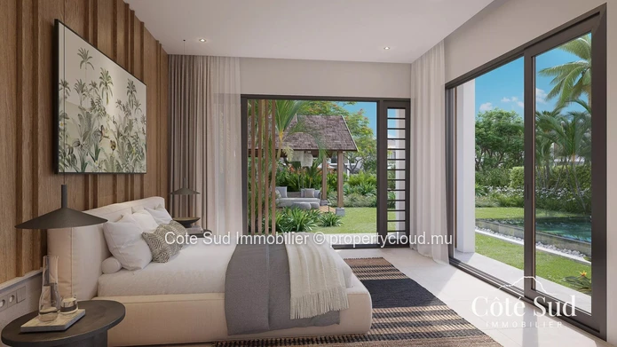 Beautiful modern villa in Calodyne with swimming pool and spa
