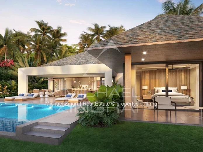 Villa Sur Golf Estate -4 chambres - Mont Choisy