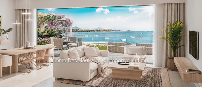 Penthouse de 3 chambres en vente Trou aux Biches 
