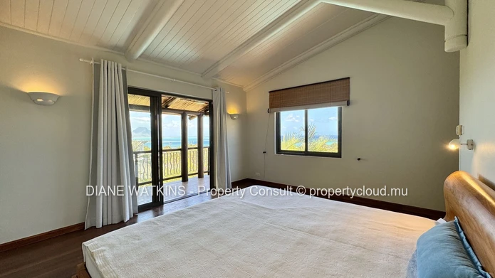 Maison de charme de 4 chambres avec piscine et vue sur Le Morne à Rivière Noire