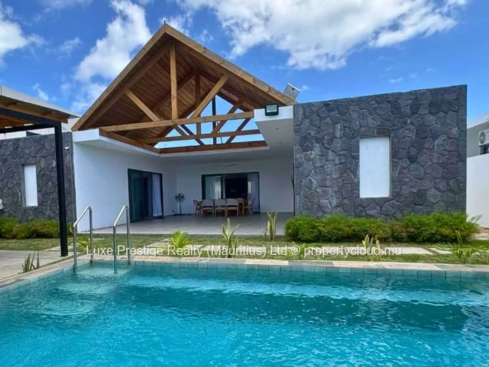 Brand-New Solar-Powered 3-Bedroom Ensuite House with Private Pool for Rent in Grand Baie | Rs 120,000 per Month