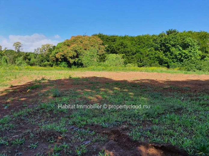 A VENDRE - Magnifique terrain résidentiel et commercial de 5 arpents 64 situé entre la frontière de Réduit et Ebène.