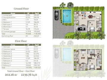 Villa de 3 Chambres