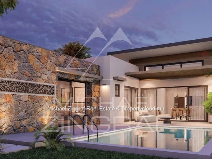 Île Maurice – Élégante villa de 3 chambres à Grand Baie