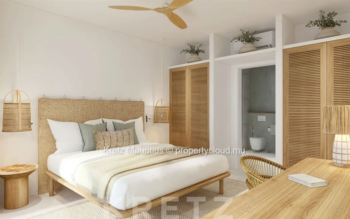 Three-bedroom apartment just a stone's throw from the beach – exclusive hotel services