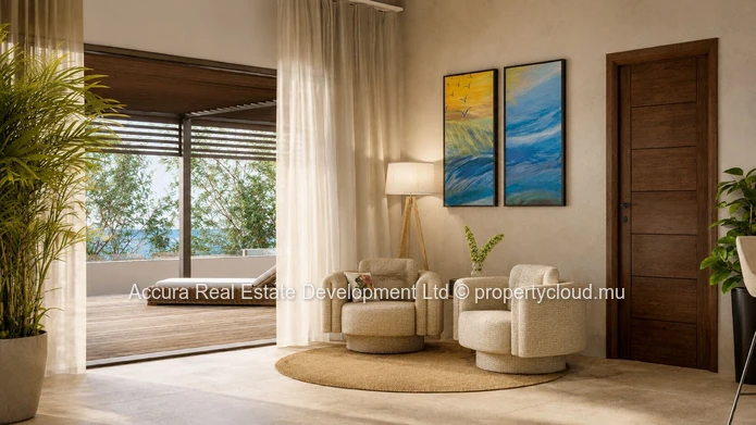 3-Bedroom Beachfront penthouse for Sale in Riambel with Private Pool