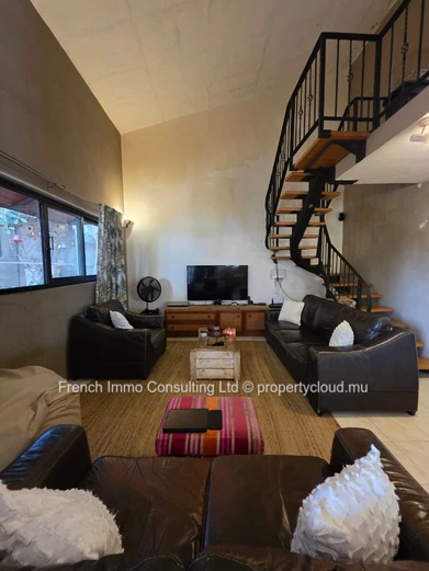 Maison au style mauricien, en vente locale a pereybere