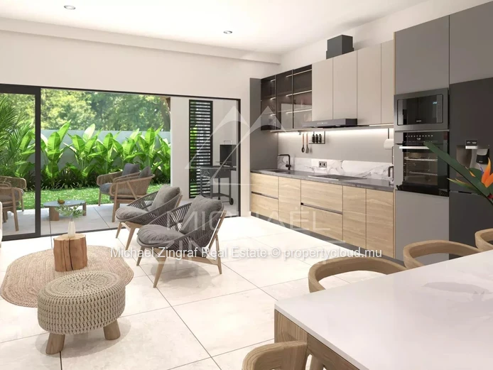 3 bedrooms townhouse in the heart of Tamarin