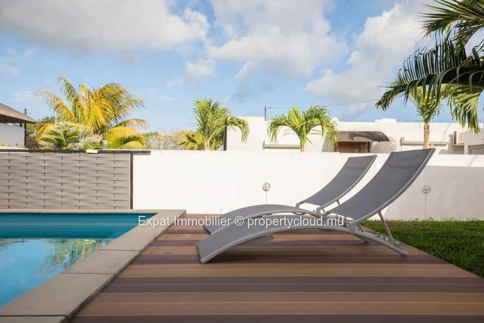 Pleasant 3-Bedroom Villa with Private Pool & Kiosk – For Rent in Grand Baie