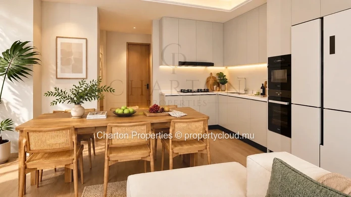 Appartement 3 chambres - L’élégance tropicale à quelques pas du lagon de Bain-Bœuf
