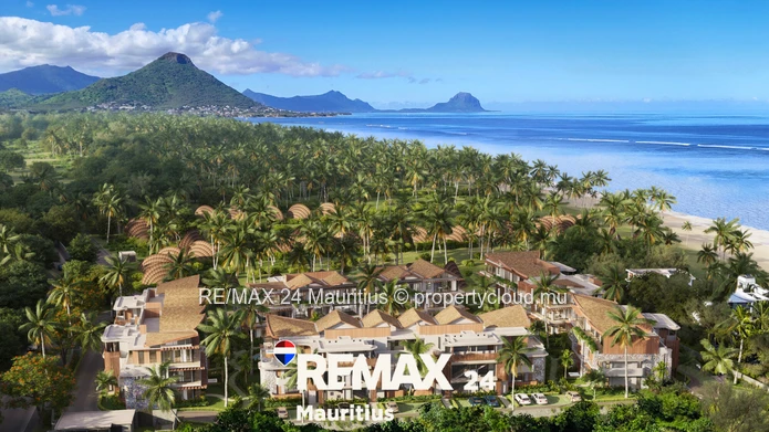 Penthouses de 4 chambres en suite situés en bord de mer à Flic En Flac