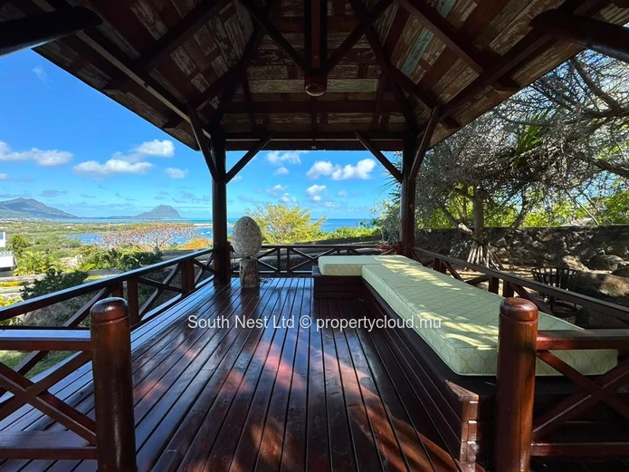 Exceptional Wooden Chalet On The Heights Of Rivière Noire.
