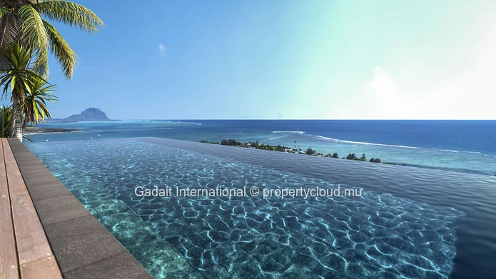 Luxury villa with panoramic sea view and private pool for sale | Legend Hill Resort, Black River