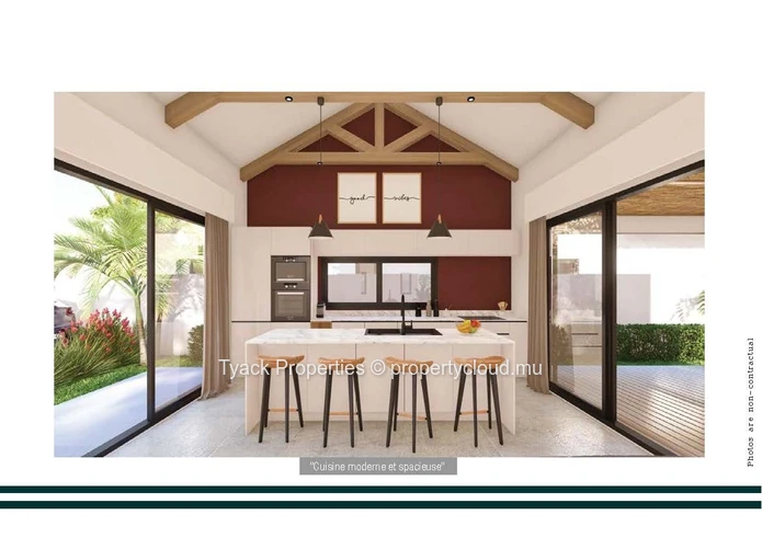 Superbe villa 3 chambres avec piscine privée à vendre à Grand Baie