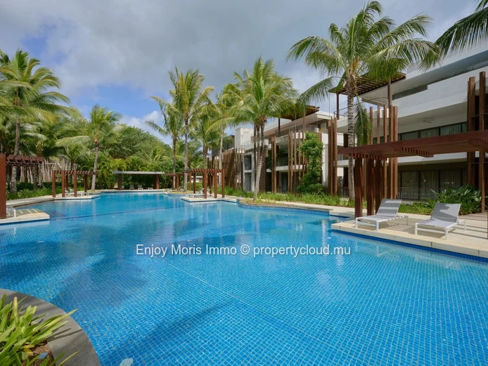Appartement à vendre – Au Golf de Mont Choisy – Île Maurice – Vue golf – 2 chambres – Résidence de prestige