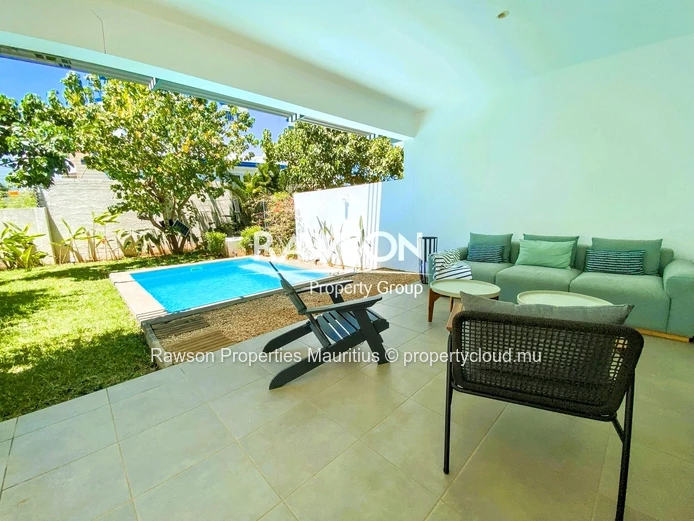 Duplex Meublé De 3 Chambres | Jardin & Piscine | Pereybère | Disponible À Partir De Juillet 2026