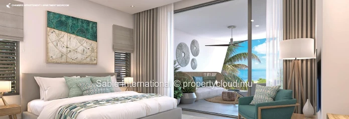 Penthouse à vendre à Rivière Noire, 470m², 3 chambres, piscine privée, vue mer et montagne. Proche des commodités.