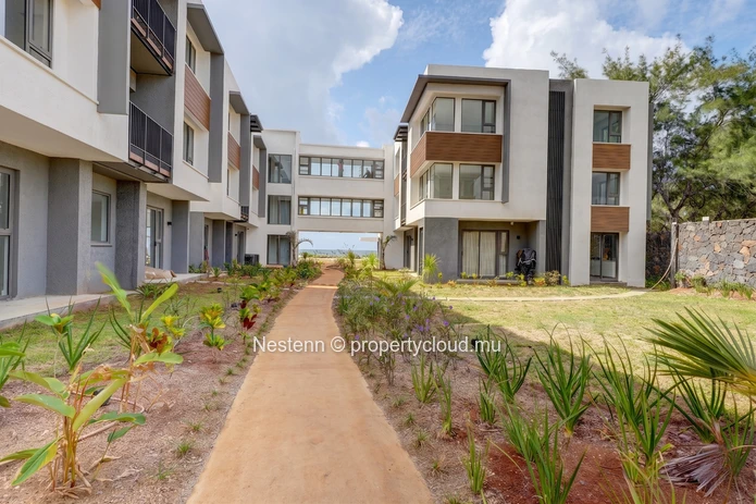 3-bedroom apartment in a seaside residence.