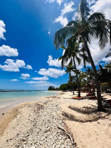 Beachfront Duplex for Rent on the West Coast | Direct Beach Access & Le Morne Views