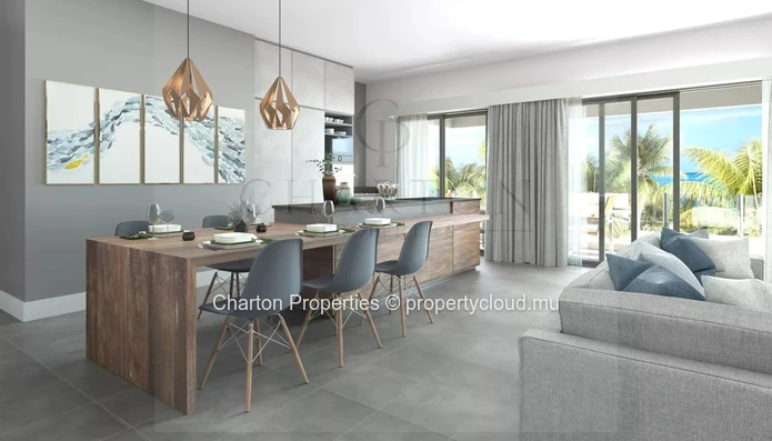 Élégance tropicale réinventée - Appartement de 2 chambres aux volumes exceptionnels