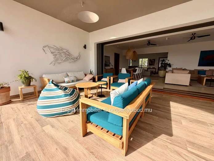 Exceptional Penthouse with Panoramic Coin de Mire Views – For Rent in Cap Malheureux
