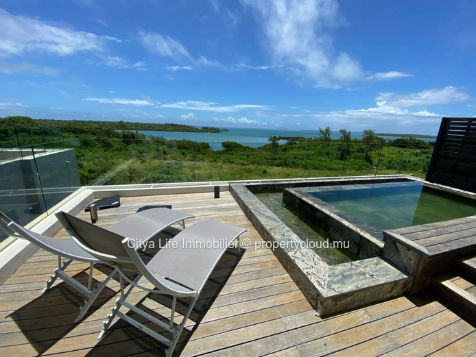 Penthouse avec vue mer