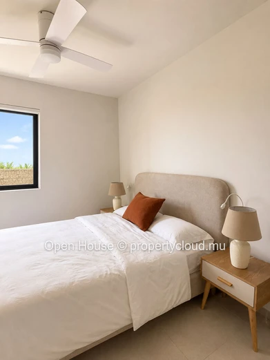 Furnished 3-Bedroom Townhouse with Pool in Grand Gaube