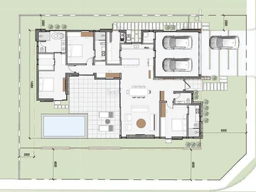 Maison de 3 Chambres