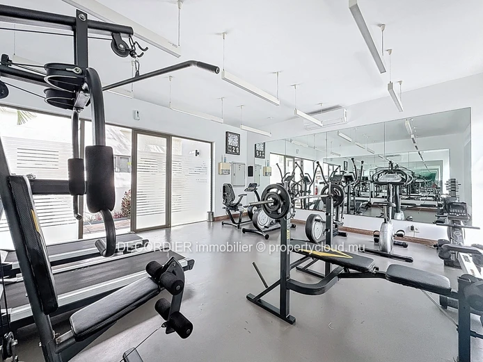 A unique and rare property to let — a townhouse with a private swimming pool and beach access.