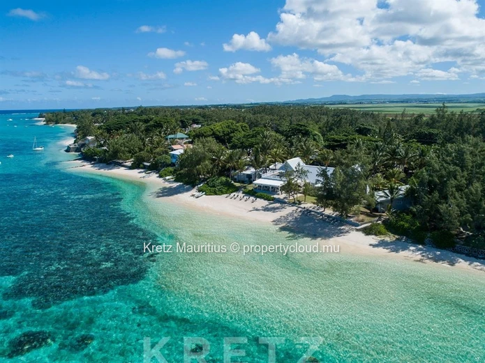Une oasis tropicale à deux pas du lagon de Pointe d'Esny