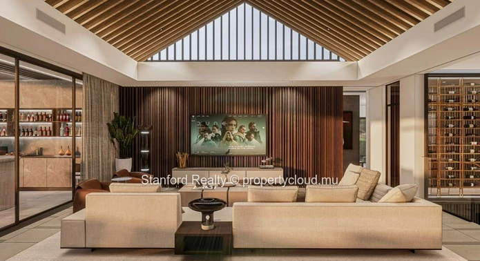 Villa de luxe avec vue sur le golf à vendre - 3 chambres, Mont Choisy, Nord