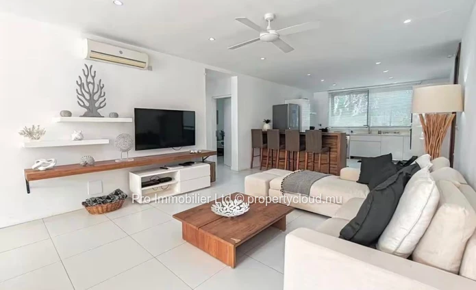 Spacious 3-bedroom first-floor apartment for sale at La Balise Marina, Black River. 