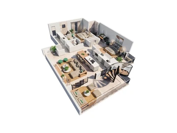 2 Bedroom Penthouse