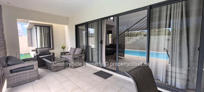 Spacieuse maison de 3 chambres avec piscine privée à proximité de la plage de Mont Choisy