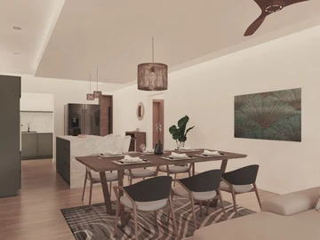 Appartement de 3 Chambres